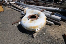 (4) Water Knife Pump Heads, Mild Steel Design, 2-with S/S Frames (HANDLING, LOADING, & SITE