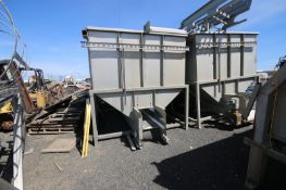 S/S Single Wall Balance Bin, with Aprox. 21-1/2