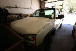 2004 Chevrolet Silverado 2500 HD Pick-Up Truck, VIN #: 1GCHK24U75E153345, with S/S Rack, 2-Seat