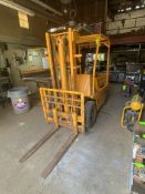 Datsun 6,000 lb. Sit-Down Propane Forklift, M/N FG006, S/N 6023, Fork Length: Aprox. 130” L, with