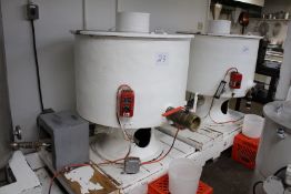 National Equipment 500lb cast iron chocolate melter with water jacket, immersion heater with