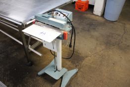 Impulse Bag Sealer for cello bags with foot pedal