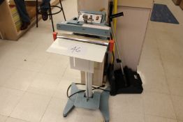 Impulse Bag Sealer for cello bags with foot pedal