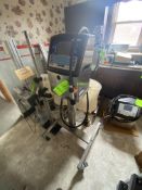 VideoJet Ink Jet Coder, M/N 1520, S/N 1325627C22ZH, Mounted on Portable Frame (LOCATED IN TRAFFORD,