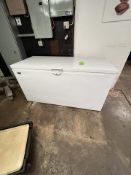 MAYTAG REACH IN CHEST FREEZER, APPROX. INTERIOR CHEST DIMS: 59