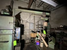 CM 1-Ton Hoist, with Cross Beam (LOCATED IN PITTSBURGH, PA)