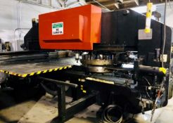 Amada Pega 357 CNC Turret 58-Station Punch Press, 30-Ton Pun CJ Info. Force, Punches Up to 1/4
