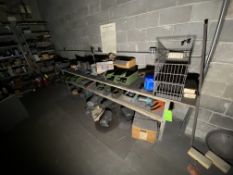 Shop Table, with Bottom Shelf, Includes Contents & Parts Bins, Includes (2) Aluminum Shelves with