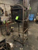 Portable Shop Fan, Mounted on Portable Frame (LOCATED IN PITTSBURGH, PA)