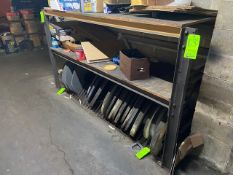 (2) Shop Shelving Units, Overall Dims.: Aprox. 8 ft. L x 3 ft. W x 4 ft. 7” H & 4 ft. 7” L x 28” W x