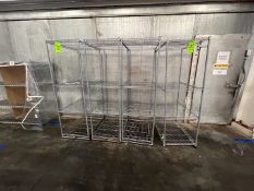 (4) WIRE RACKS