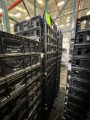 APPROX. (30) PLASTIC BREAD BASKETS, APPROX. DIMS: 28 IN L X 27 IN W 2-1/2 IN H