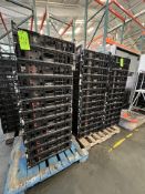 APPROX. (38) PLASTIC BREAD BASKETS, APPROX. DIMS: 28 IN L X 27 IN W 2-1/2 IN H