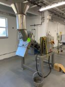 2021 CORENCO S/S DISINTEGRATOR, MODEL M12A, S/N 11588, WITH IRIS S/S WASHGUARD 20/15-HP MOTOR, 1770/