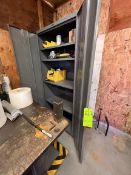 SHOP CABINET WITH CONTENTS