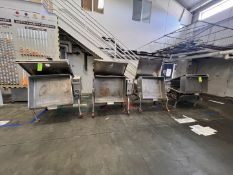 (4) CLEVELAND TILTING BRAISING PANS, (Pan Dimensions Aprox. 37