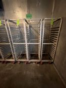 (3) FME BAKERY PORTABLE SHEET / BUN PAN RACKS