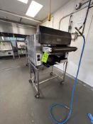 NIECO BROILVECTION AUTOMATIC BELT BROILER, MODEL JF64G, S/N 432-36761, NATURAL GAS, 120V/1 PHASE