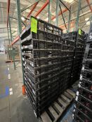 APPROX. (25) PLASTIC BREAD BASKETS, APPROX. DIMS: 28 IN L X 27 IN W 2-1/2 IN H