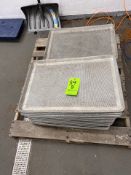 APPROX. 50 PERFORATED BUN PANS