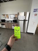 APPLIANCES IN BREAKROOM, INCLUDES: LG REFRIGERATOR/FREEZER, COFFEE MAKER, COUNTERTOP BROILER,