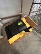 PALLET OF RUBBER FLOOR MATTING, NOTRAX FLOOR MATTING, ERGO TRAX, 2 FT X 4 FT SECTIONS