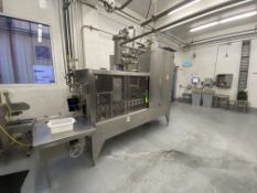 H-6 Buttermilk 1/2 Gal. Paper Filler, with Control Panel Including Allen-Bradley MicroLogix 1500 PLC