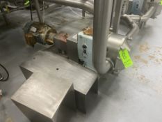 WCB 7.5 hp PD Pump, M/N 220U2C, S/N 245696-99, with Sterling 1760 RPM Motor, with 4” Inlet/Outlet