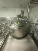 CFI 2,000 Gal. S/S Vertical Mix Tank, with Vertical S/S Agitation, with 3 hp Agitation Motor,