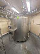 Walker 800 Gal. S/S Processor, M/N PZ, S/N 3423, NAT’L 304 SS, Vessel ATMOS PSIG @ 250 F, Jacket