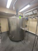 Walker 800 Gal. S/S Processor, M/N PZ, S/N 3422, NAT’L 304 SS, Vessel ATMOS PSIG @ 250 F, Jacket