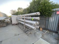 (6) Tube RO Skid, with Aprox. 8” Dia. Tubes, Mounted on S/S Skid (LOCATED IN SAN BENARDINO, CA)(