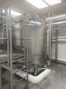 2013 Custom Fabricating Inc. 800 Gal. Legal Pasteurizer, S/N 15517-001B, Material 316 L 304,