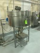 S/S Fine Saver, with Top Mounted Agitation Motor, with 7.5HP Centrifugal Pump, Mounted On S/S Legs