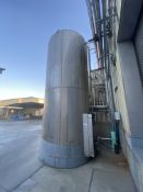 4,000 Gal. Single Wall S/S Exterior Silo (LOCATED IN SAN BENARDINO, CA)(RIGGING, LOADING, & SITE