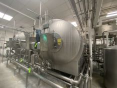 Scherping Systems S/S Horizontal Jacketed Cheese Vat, M/N HCV-40, S/N 9901370022, Max. Allowable