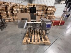 CONVEYORIZED METTLER TOLEDO METAL DETECTOR AND ISHIDA CHECK WEIGHER, CHECK WEIGHER MODEL DACS-G-