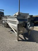 MTC 985 GALLON S/S RIBBON BLENDER, MODEL MTST-34-080-R, S/N 078491, 10-HP, 1740 RPM, 230/460 V (