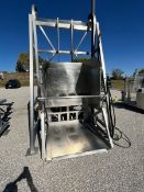 MTC 3,000 LB TOTE DUMP COLUMN, MODEL H-LEC, S/N 073600, APPROX. 132” DUMP HEIGHT, FOR APPROX . 52” L