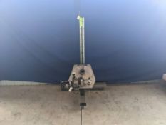 Qty (1) Hoppman Automatic Pressure Sensitive Labeling Head - Stand mounted pressure sensitive