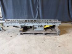 Qty (1) Hytrol Belt Over Roller Case Conveyor - Drive Section - 120