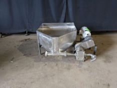 Qty (1) Crepaco All Stainless Product Collection Pan with Pump - Dimensions: - Length: 2ft 5-3/4in -