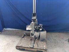 Qty (1) Automatic Blow-On Labeler - Max Label Heigh and Width: 4-1/2