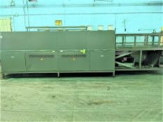 Qty (0) Kisters Shrink Tunnel - Shrink Tunnel: - Overall Tunnel Dimensions: 24’L x 5’W x 7’H - Chain