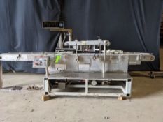 Qty (1) New Jersey Machine Wrap Pressure Sensitive Labeler - Automatic panel and wraparound labeler.