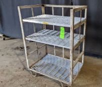 Qty (1) Metal Rack - 36
