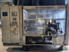 Krones Autocol 20 head Rotary Pressure Sensitive Labeler - Max label height is 8' - Vertical dual