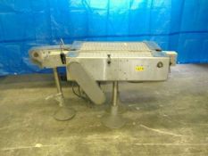 Qty (1) Nedco Inline Bi-Flow Accumulation Table - Bi-Flow Accumulation Table - All stainless