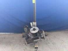 Qty (1) LSI Automatic Pressure Sensitive Labeling Head - Adjustable height T-stand mounted labeler -