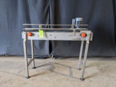 High Speed Chain Crossover Section - (2) 4.5 wide tab lock chain beds – Includes Head Pully for